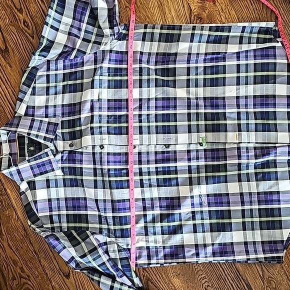 Robert Talbott Men's Plaid Button Down Shirt - Picture 11 of 11